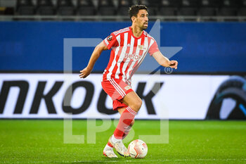 2022-11-03 - Rani KHEDIRA of Union Berlin during the UEFA Europa League, Group D football match between Royale Union Saint-Gilloise and 1. FC Union Berlin on November 3, 2022 at King Power at Den Dreef in Leuven, Belgium - FOOTBALL - EUROPA LEAGUE - UNION SAINT GILLOISE V UNION BERLIN - UEFA EUROPA LEAGUE - SOCCER