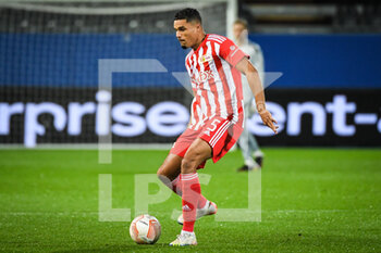 2022-11-03 - Danilho DOEKHI of Union Berlin during the UEFA Europa League, Group D football match between Royale Union Saint-Gilloise and 1. FC Union Berlin on November 3, 2022 at King Power at Den Dreef in Leuven, Belgium - FOOTBALL - EUROPA LEAGUE - UNION SAINT GILLOISE V UNION BERLIN - UEFA EUROPA LEAGUE - SOCCER