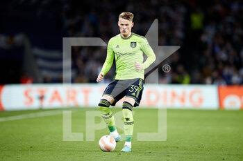 2022-11-03 - Scott McTominay of Manchester United during the UEFA Europa League, Group E football match between Real Sociedad and Manchester United on November 3, 2022 at Reale Arena in San Sebastian, Spain - FOOTBALL - EUROPA LEAGUE - REAL SOCIEDAD V MANCHESTER UNITED - UEFA EUROPA LEAGUE - SOCCER