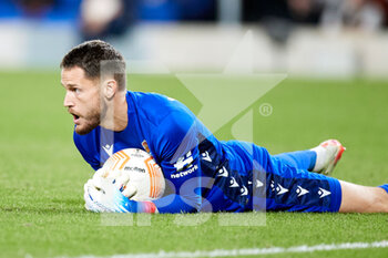 2022-11-03 - Alex Remiro of Real Sociedad during the UEFA Europa League, Group E football match between Real Sociedad and Manchester United on November 3, 2022 at Reale Arena in San Sebastian, Spain - FOOTBALL - EUROPA LEAGUE - REAL SOCIEDAD V MANCHESTER UNITED - UEFA EUROPA LEAGUE - SOCCER