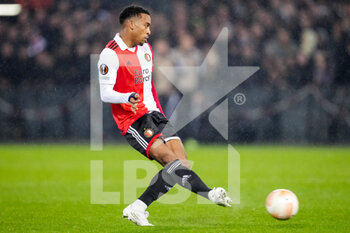 2022-11-03 - Quinten Timber of Feyenoord during the UEFA Europa League, Group F football match between Feyenoord and SS Lazio on November 3, 2022 at Stadion Feijenoord in Rotterdam, Netherlands - FOOTBALL - EUROPA LEAGUE - FEYENOORD V LAZIO - UEFA EUROPA LEAGUE - SOCCER