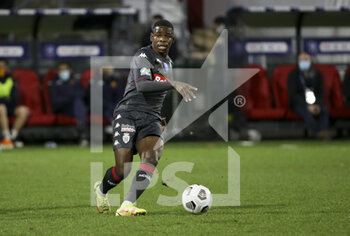 2022-01-02 - Eliot Matazo of Monaco during the French Cup, round of 32, football match between Quevilly Rouen Metropole (QRM) and AS Monaco (ASM) on January 2, 2022 at Stade Robert Diochon in Le Petit-Quevilly near Rouen, France - QUEVILLY ROUEN METROPOLE (QRM) VS AS MONACO (ASM) - FRENCH CUP - SOCCER