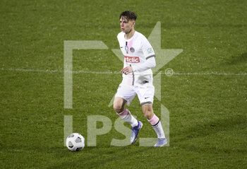 2022-01-03 - Edouard Michut of PSG during the French Cup, round of 32, football match between Vannes OC (Vannes Olympique Club) and Paris Saint-Germain (PSG) on January 3, 2022 at Stade de La Rabine in Vannes, France - VANNES OC (VANNES OLYMPIQUE CLUB) VS PARIS SAINT-GERMAIN (PSG) - FRENCH CUP - SOCCER