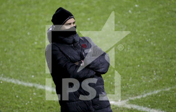 2022-01-03 - Coach of PSG Mauricio Pochettino during the French Cup, round of 32, football match between Vannes OC (Vannes Olympique Club) and Paris Saint-Germain (PSG) on January 3, 2022 at Stade de La Rabine in Vannes, France - VANNES OC (VANNES OLYMPIQUE CLUB) VS PARIS SAINT-GERMAIN (PSG) - FRENCH CUP - SOCCER