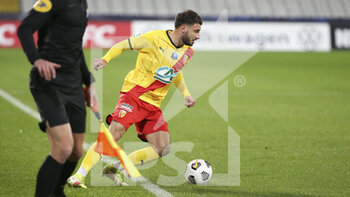 2022-01-04 - Jonathan Clauss of Lens during the French Cup, round of 32, football match between RC Lens (RCL) and Lille OSC (LOSC) on January 4, 2022 at Stade Bollaert-Delelis in Lens, France - RC LENS (RCL) VS LILLE OSC (LOSC) - FRENCH CUP - SOCCER