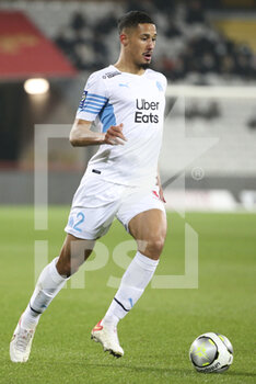 2022-01-22 - William Saliba of Marseille during the French championship Ligue 1 football match between RC Lens (RCL) and Olympique de Marseille (OM) on January 22, 2022 at Stade Bollaert-Delelis in Lens, France - RC LENS VS OLYMPIQUE DE MARSEILLE - FRENCH LIGUE 1 - SOCCER