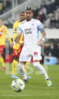 2022-01-22 - Dimitri Payet of Marseille during the French championship Ligue 1 football match between RC Lens (RCL) and Olympique de Marseille (OM) on January 22, 2022 at Stade Bollaert-Delelis in Lens, France - RC LENS VS OLYMPIQUE DE MARSEILLE - FRENCH LIGUE 1 - SOCCER