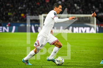 2022-02-11 - Angel DI MARIA of PSG during the French championship Ligue 1 football match between Paris Saint-Germain and Stade Rennais (Rennes) on February 11, 2022 at Parc des Princes stadium in Paris, France - PARIS SAINT-GERMAIN VS STADE RENNAIS (RENNES) - FRENCH LIGUE 1 - SOCCER