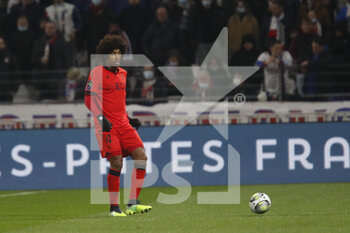 12/02/2022 - DANTE of Nice during the French championship Ligue 1 football match between Olympique Lyonnais and OGC Nice on February 12, 2022 at Groupama stadium in Decines-Charpieu near Lyon, France - OLYMPIQUE LYONNAIS VS OGC NICE - FRENCH LIGUE 1 - CALCIO