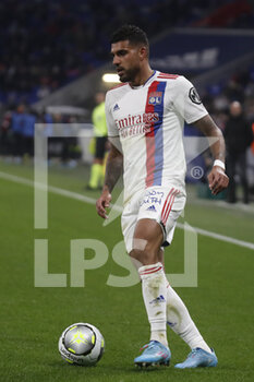 12/02/2022 - EMERSON of Lyon during the French championship Ligue 1 football match between Olympique Lyonnais and OGC Nice on February 12, 2022 at Groupama stadium in Decines-Charpieu near Lyon, France - OLYMPIQUE LYONNAIS VS OGC NICE - FRENCH LIGUE 1 - CALCIO