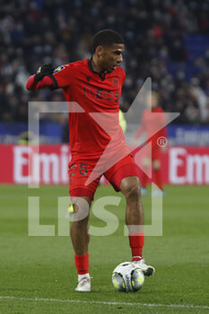 12/02/2022 - Jean-Clair TOBIDO of Nice during the French championship Ligue 1 football match between Olympique Lyonnais and OGC Nice on February 12, 2022 at Groupama stadium in Decines-Charpieu near Lyon, France - OLYMPIQUE LYONNAIS VS OGC NICE - FRENCH LIGUE 1 - CALCIO
