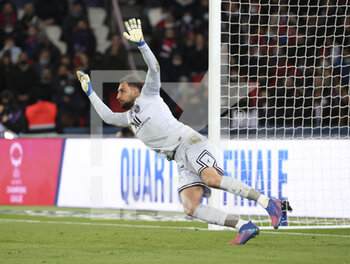 27/02/2022 - Goalkeeper of PSG Gianluigi Donnarumma during the French championship Ligue 1 football match between Paris Saint-Germain (PSG) and AS Saint-Etienne (ASSE) on February 26, 2022 at Parc des Princes stadium in Paris, France - PARIS SAINT-GERMAIN (PSG) VS AS SAINT-ETIENNE (ASSE) - FRENCH LIGUE 1 - CALCIO