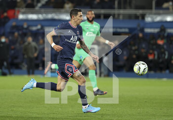 27/02/2022 - Angel Di Maria of PSG during the French championship Ligue 1 football match between Paris Saint-Germain (PSG) and AS Saint-Etienne (ASSE) on February 26, 2022 at Parc des Princes stadium in Paris, France - PARIS SAINT-GERMAIN (PSG) VS AS SAINT-ETIENNE (ASSE) - FRENCH LIGUE 1 - CALCIO
