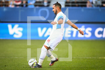 2022-02-27 - Dimitri PAYET of Marseille during the French championship Ligue 1 football match between ESTAC Troyes and Olympique de Marseille on February 27, 2022 at Stade de l'Aube in Troyes, France - ESTAC TROYES VS OLYMPIQUE DE MARSEILLE - FRENCH LIGUE 1 - SOCCER