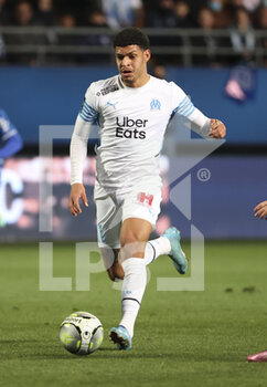 28/02/2022 - Luis Henrique of Marseille during the French championship Ligue 1 football match between ESTAC Troyes and Olympique de Marseille (OM) on February 27, 2022 at Stade de l'Aube in Troyes, France - ESTAC TROYES VS OLYMPIQUE DE MARSEILLE (OM) - FRENCH LIGUE 1 - CALCIO