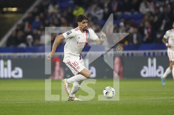 27/02/2022 - Lucas PAQUETA of Lyon during the French championship Ligue 1 football match between Olympique Lyonnais (Lyon) and LOSC Lille on February 27, 2022 at Groupama stadium in Decines-Charpieu near Lyon, France - OLYMPIQUE LYONNAIS (LYON) VS LOSC LILLE - FRENCH LIGUE 1 - CALCIO