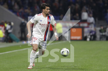 27/02/2022 - Lucas PAQUETA of Lyon during the French championship Ligue 1 football match between Olympique Lyonnais (Lyon) and LOSC Lille on February 27, 2022 at Groupama stadium in Decines-Charpieu near Lyon, France - OLYMPIQUE LYONNAIS (LYON) VS LOSC LILLE - FRENCH LIGUE 1 - CALCIO