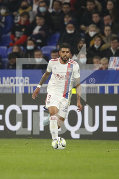 27/02/2022 - EMERSON of Lyon during the French championship Ligue 1 football match between Olympique Lyonnais (Lyon) and LOSC Lille on February 27, 2022 at Groupama stadium in Decines-Charpieu near Lyon, France - OLYMPIQUE LYONNAIS (LYON) VS LOSC LILLE - FRENCH LIGUE 1 - CALCIO