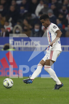 27/02/2022 - Thiago MENDES of Lyon during the French championship Ligue 1 football match between Olympique Lyonnais (Lyon) and LOSC Lille on February 27, 2022 at Groupama stadium in Decines-Charpieu near Lyon, France - OLYMPIQUE LYONNAIS (LYON) VS LOSC LILLE - FRENCH LIGUE 1 - CALCIO