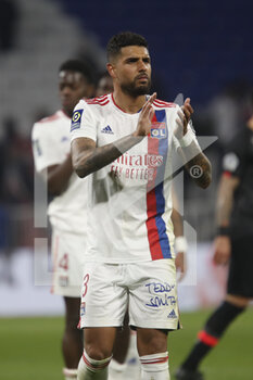 27/02/2022 - EMERSON of Lyon during the French championship Ligue 1 football match between Olympique Lyonnais (Lyon) and LOSC Lille on February 27, 2022 at Groupama stadium in Decines-Charpieu near Lyon, France - OLYMPIQUE LYONNAIS (LYON) VS LOSC LILLE - FRENCH LIGUE 1 - CALCIO