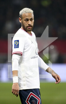 2022-03-05 - Neymar Jr of PSG during the French championship Ligue 1 football match between OGC Nice (OGCN) and Paris Saint-Germain (PSG) on March 5, 2022 at Allianz Riviera stadium in Nice, France - OGC NICE (OGCN) VS PARIS SAINT-GERMAIN (PSG) - FRENCH LIGUE 1 - SOCCER