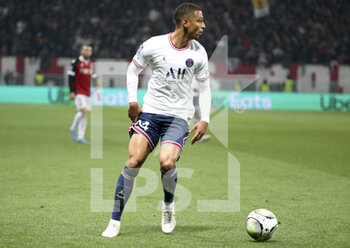 2022-03-05 - Thilo Kehrer of PSG during the French championship Ligue 1 football match between OGC Nice (OGCN) and Paris Saint-Germain (PSG) on March 5, 2022 at Allianz Riviera stadium in Nice, France - OGC NICE (OGCN) VS PARIS SAINT-GERMAIN (PSG) - FRENCH LIGUE 1 - SOCCER