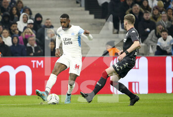 2022-03-06 - Gerson Santos da Silva of Marseille during the French championship Ligue 1 football match between Olympique de Marseille (OM) and AS Monaco (ASM) on March 6, 2022 at Velodrome stadium in Marseille, France - OLYMPIQUE DE MARSEILLE (OM) VS AS MONACO (ASM) - FRENCH LIGUE 1 - SOCCER