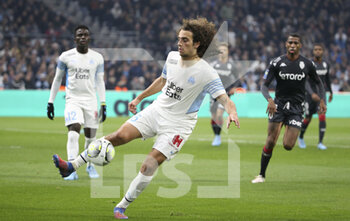2022-03-06 - Matteo Guendouzi of Marseille during the French championship Ligue 1 football match between Olympique de Marseille (OM) and AS Monaco (ASM) on March 6, 2022 at Velodrome stadium in Marseille, France - OLYMPIQUE DE MARSEILLE (OM) VS AS MONACO (ASM) - FRENCH LIGUE 1 - SOCCER