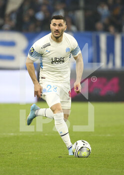 2022-03-06 - Sead Kolasinac of Marseille during the French championship Ligue 1 football match between Olympique de Marseille (OM) and AS Monaco (ASM) on March 6, 2022 at Velodrome stadium in Marseille, France - OLYMPIQUE DE MARSEILLE (OM) VS AS MONACO (ASM) - FRENCH LIGUE 1 - SOCCER