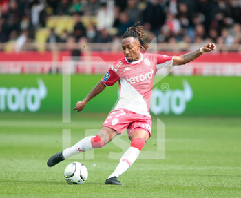 2022-03-20 - Gelson Martins of As Monaco during the French championship Ligue 1 football match between AS Monaco and Paris Saint-Germain on March 20, 2022 at Louis II stadium in Monaco - AS MONACO VS PARIS SAINT-GERMAIN FC - FRENCH LIGUE 1 - SOCCER