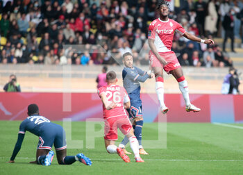 2022-03-20 - during the French championship Ligue 1 football match between AS Monaco and Paris Saint-Germain on March 20, 2022 at Louis II stadium in Monaco - AS MONACO VS PARIS SAINT-GERMAIN FC - FRENCH LIGUE 1 - SOCCER