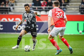 2022-03-20 - HENRIQUE of Lyon during the French championship Ligue 1 football match between Stade de Reims and Olympique Lyonnais on March 20, 2022 at Auguste Delaune stadium in Reims, France - STADE DE REIMS VS OLYMPIQUE LYONNAIS - FRENCH LIGUE 1 - SOCCER