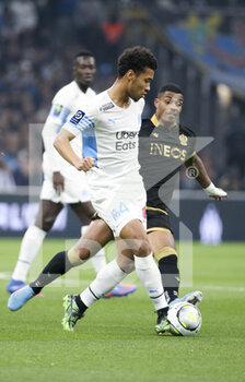 2022-03-20 - Boubacar Kamara of Marseille, Mario Lemina of Nice during the French championship Ligue 1 football match between Olympique de Marseille and OGC Nice on March 20, 2022 at Velodrome stadium in Marseille, France - OLYMPIQUE DE MARSEILLE VS OGC NICE - FRENCH LIGUE 1 - SOCCER