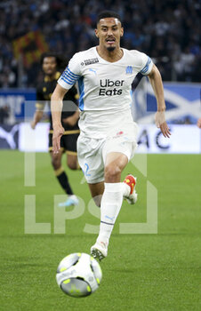 20/03/2022 - William Saliba of Marseille during the French championship Ligue 1 football match between Olympique de Marseille and OGC Nice on March 20, 2022 at Velodrome stadium in Marseille, France - OLYMPIQUE DE MARSEILLE VS OGC NICE - FRENCH LIGUE 1 - CALCIO