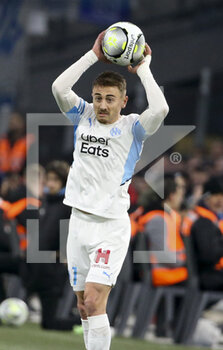 20/03/2022 - Valentin Rongier of Marseille during the French championship Ligue 1 football match between Olympique de Marseille and OGC Nice on March 20, 2022 at Velodrome stadium in Marseille, France - OLYMPIQUE DE MARSEILLE VS OGC NICE - FRENCH LIGUE 1 - CALCIO