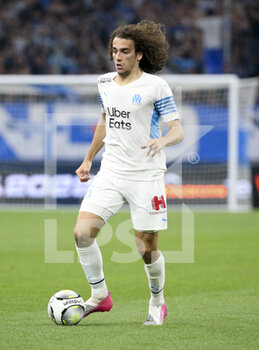 20/03/2022 - Matteo Guendouzi of Marseille during the French championship Ligue 1 football match between Olympique de Marseille and OGC Nice on March 20, 2022 at Velodrome stadium in Marseille, France - OLYMPIQUE DE MARSEILLE VS OGC NICE - FRENCH LIGUE 1 - CALCIO