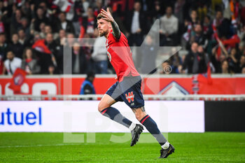 16/04/2022 - XEKA of Lille celebrates his goal during the French championship Ligue 1 football match between LOSC Lille and RC Lens on April 16, 2022 at Pierre Mauroy stadium in Villeneuve-d'Ascq near Lille, France - LOSC LILLE VS RC LENS - FRENCH LIGUE 1 - CALCIO