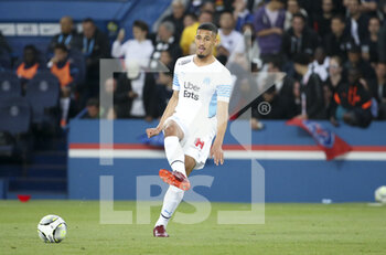 17/04/2022 - William Saliba of Marseille during the French championship Ligue 1 football match between Paris Saint-Germain (PSG) and Olympique de Marseille (OM) on April 17, 2022 at Parc des Princes stadium in Paris, France - PARIS SAINT-GERMAIN VS OLYMPIQUE DE MARSEILLE - FRENCH LIGUE 1 - CALCIO