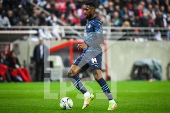 2022-04-24 - Gerson of Marseille during the French championship Ligue 1 football match between Stade de Reims and Olympique de Marseille on April 24, 2022 at Auguste Delaune stadium in Reims, France - STADE DE REIMS VS OLYMPIQUE DE MARSEILLE - FRENCH LIGUE 1 - SOCCER