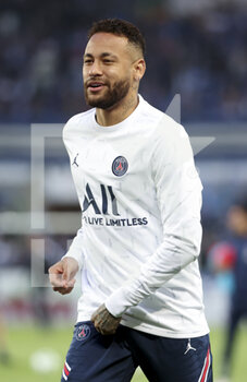 29/04/2022 - Neymar Jr of PSG during the French championship Ligue 1 football match between RC Strasbourg Alsace (RCSA) and Paris Saint-Germain (PSG) on April 29, 2022 at Stade de La Meinau in Strasbourg, France - RC STRASBOURG VS PARIS SAINT-GERMAIN - FRENCH LIGUE 1 - CALCIO
