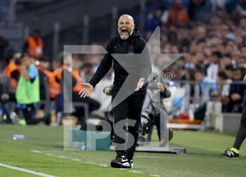 2022-05-01 - Coach of Olympique de Marseille Jorge Sampaoli during the French championship Ligue 1 football match between Olympique de Marseille (OM) and Olympique Lyonnais (OL, Lyon) on May 1, 2022 at Stade Velodrome in Marseille, France - OLYMPIQUE DE MARSEILLE (OM) VS OLYMPIQUE LYONNAIS (OL, LYON) - FRENCH LIGUE 1 - SOCCER
