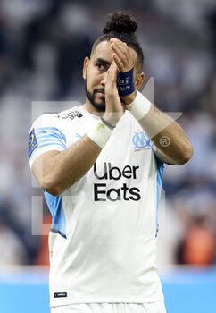 2022-05-01 - Dimitri Payet of Marseille salutes the supporters following the French championship Ligue 1 football match between Olympique de Marseille (OM) and Olympique Lyonnais (OL, Lyon) on May 1, 2022 at Stade Velodrome in Marseille, France - OLYMPIQUE DE MARSEILLE (OM) VS OLYMPIQUE LYONNAIS (OL, LYON) - FRENCH LIGUE 1 - SOCCER
