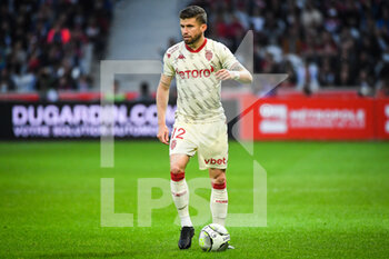 2022-05-06 - Caio HENRIQUE of Monaco during the French championship Ligue 1 football match between LOSC Lille and AS Monaco on May 6, 2022 at Pierre Mauroy stadium in Villeneuve-d'Ascq near Lille, France - LOSC LILLE VS AS MONACO - FRENCH LIGUE 1 - SOCCER