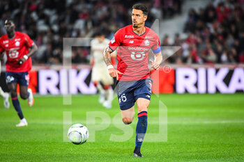 2022-05-06 - Jose FONTE of Lille during the French championship Ligue 1 football match between LOSC Lille and AS Monaco on May 6, 2022 at Pierre Mauroy stadium in Villeneuve-d'Ascq near Lille, France - LOSC LILLE VS AS MONACO - FRENCH LIGUE 1 - SOCCER