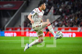 2022-05-06 - Vanderson DE OLIVEIRA CAMPOS of Monaco during the French championship Ligue 1 football match between LOSC Lille and AS Monaco on May 6, 2022 at Pierre Mauroy stadium in Villeneuve-d'Ascq near Lille, France - LOSC LILLE VS AS MONACO - FRENCH LIGUE 1 - SOCCER
