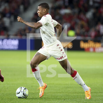 2022-05-06 - Jean Lucas of Monaco during the French championship Ligue 1 football match between Lille OSC (LOSC) and AS Monaco (ASM) on May 6, 2022 at Stade Pierre Mauroy in Villeneuve d'Ascq near Lille, France - LOSC LILLE VS AS MONACO - FRENCH LIGUE 1 - SOCCER