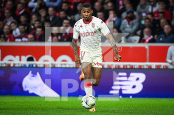 2022-05-06 - Jean LUCAS of Monaco during the French championship Ligue 1 football match between LOSC Lille and AS Monaco on May 6, 2022 at Pierre Mauroy stadium in Villeneuve-d'Ascq near Lille, France - LOSC LILLE VS AS MONACO - FRENCH LIGUE 1 - SOCCER