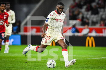2022-05-06 - Youssouf FOFANA of Monaco during the French championship Ligue 1 football match between LOSC Lille and AS Monaco on May 6, 2022 at Pierre Mauroy stadium in Villeneuve-d'Ascq near Lille, France - LOSC LILLE VS AS MONACO - FRENCH LIGUE 1 - SOCCER