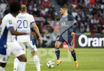 08/05/2022 - Marco Verratti of PSG during the French championship Ligue 1 football match between Paris Saint-Germain and ESTAC Troyes on May 8, 2022 at Parc des Princes stadium in Paris, France - PARIS SAINT-GERMAIN VS ESTAC TROYES - FRENCH LIGUE 1 - CALCIO