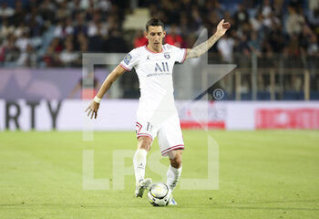 2022-05-14 - Angel Di Maria of PSG during the French championship Ligue 1 football match between Montpellier HSC and Paris Saint-Germain on May 14, 2022 at La Mosson stadium in Montpellier, France - MONTPELLIER HSC VS PARIS SAINT-GERMAIN - FRENCH LIGUE 1 - SOCCER